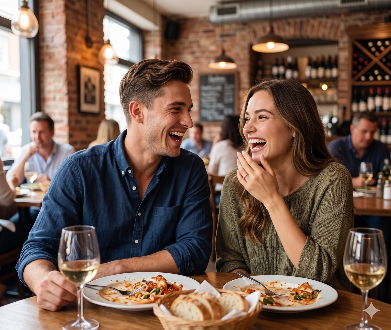 Premier rendez-vous au restaurant Il Palazzo, Paris