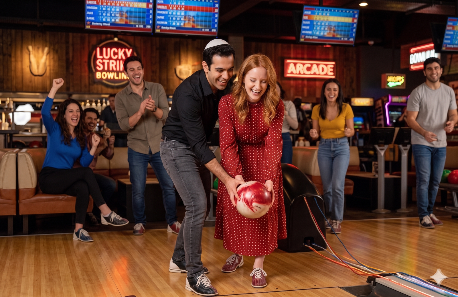 Soirée bowling entre amis